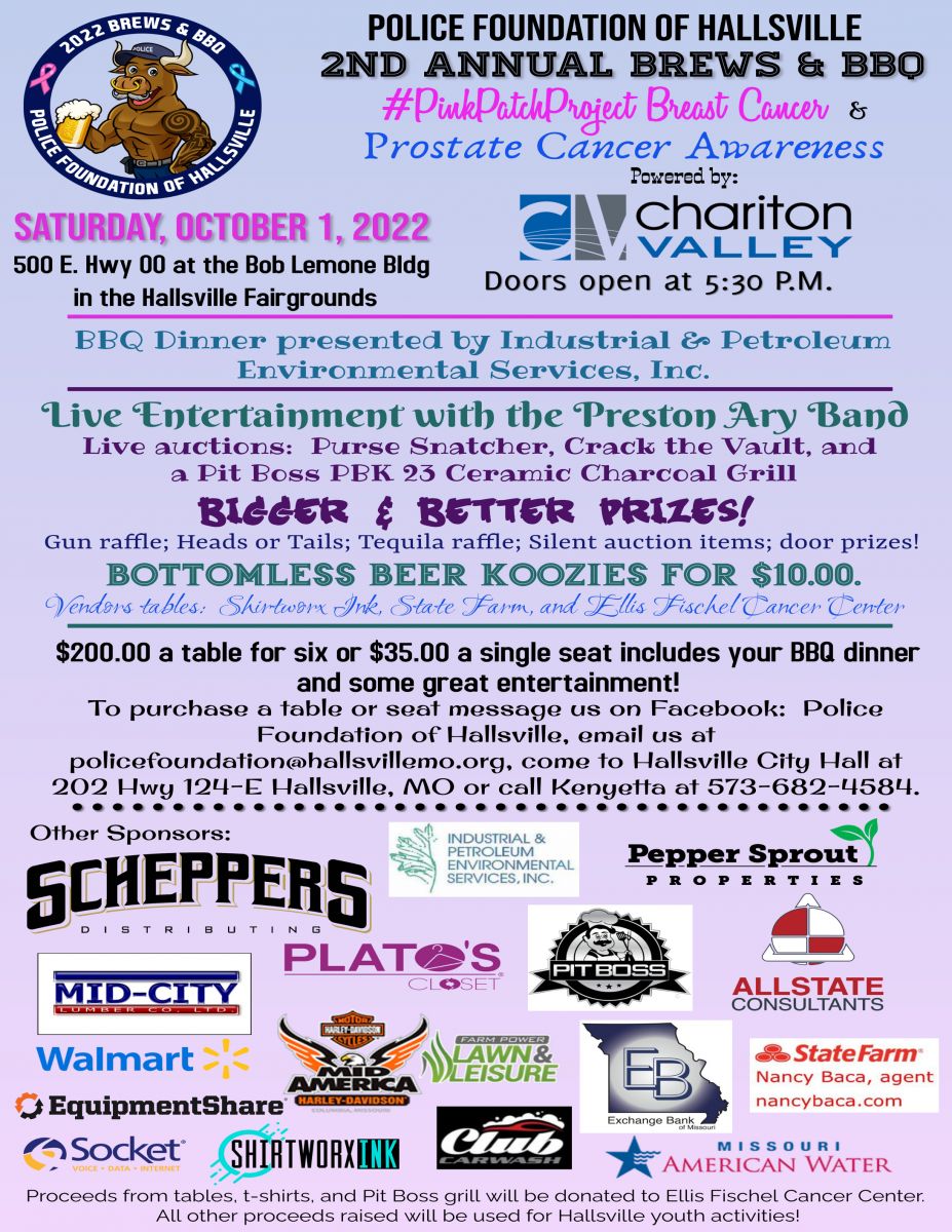 2nd Annual Brews & BBQ Powered by Chariton Valley