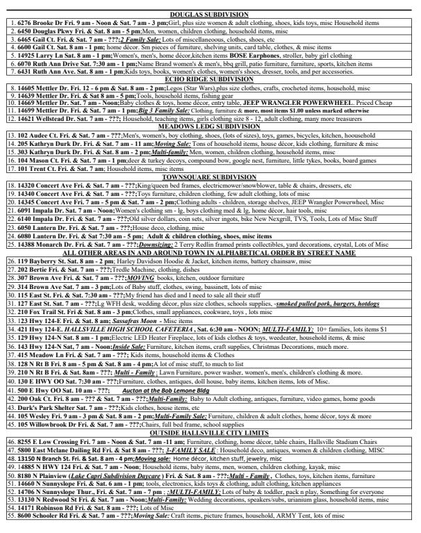 List
